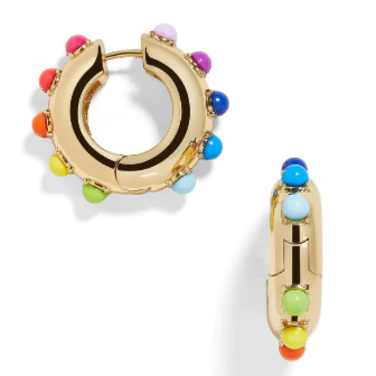 Prism Pop Huggies Earrings