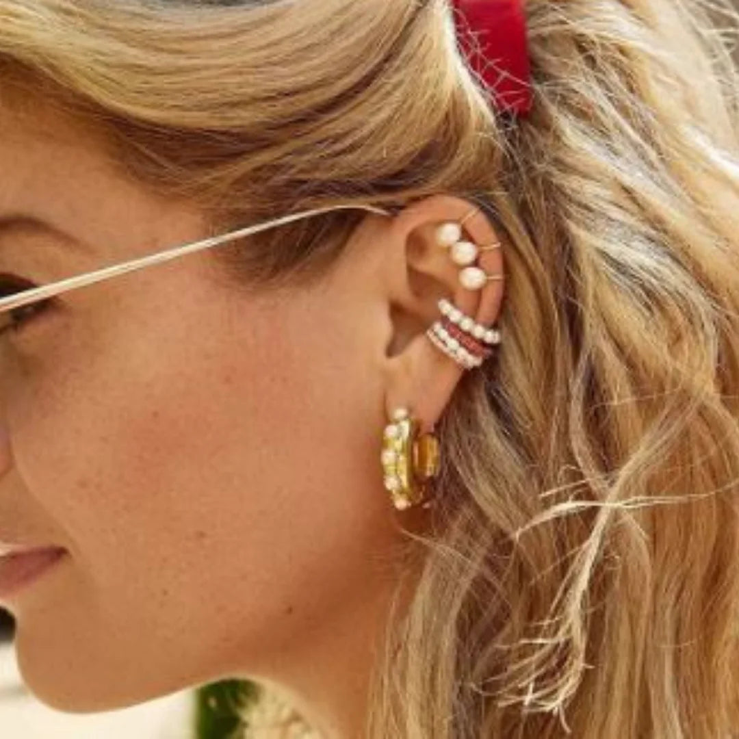 Celeste Pearls Earrings